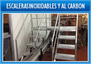 Escaleras Inoxidables y al Carbón